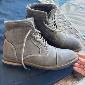 Stylish Gray Ankle Boots for Women